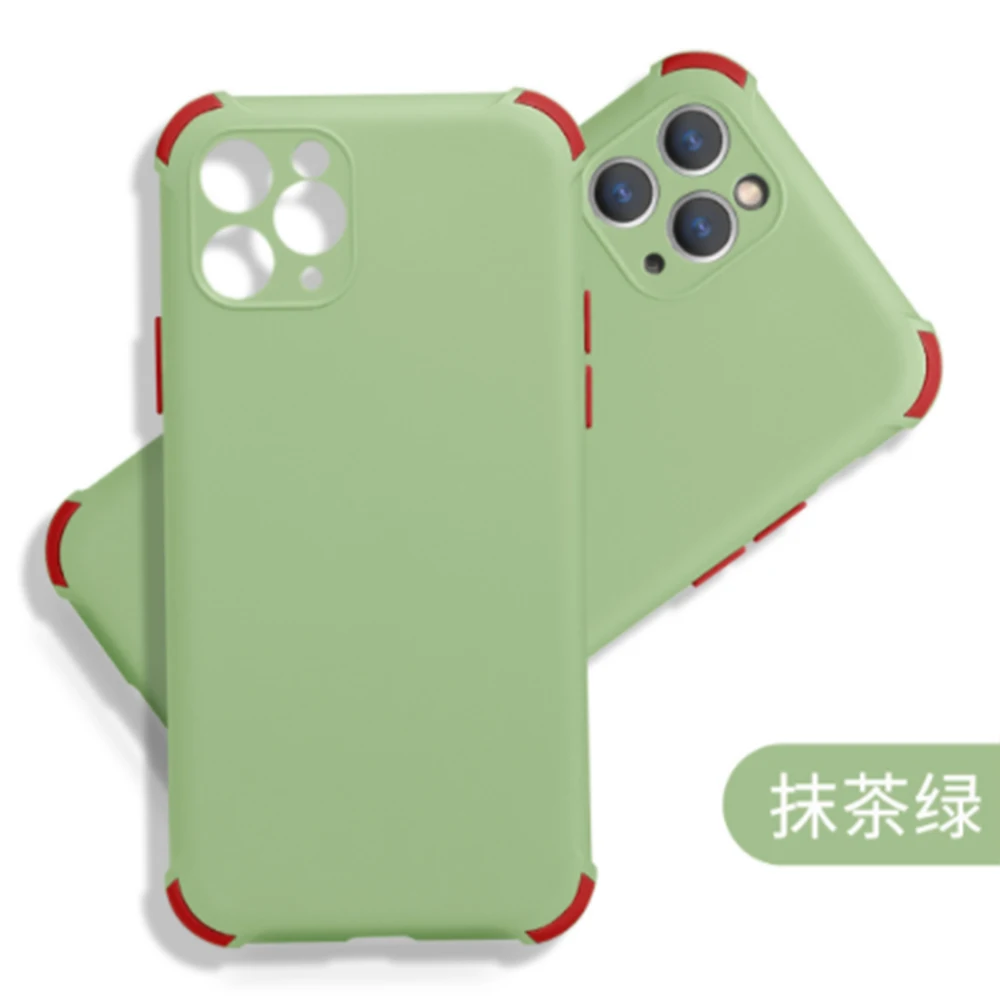 

New four corner anti drop silicone case for iPhone 11 12 Pro Max case