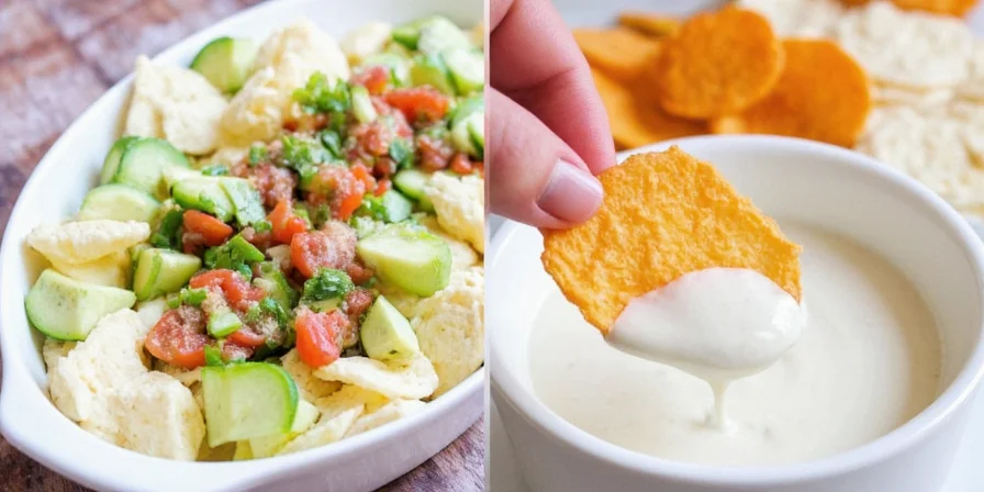Greek yogurt and sour cream side by side