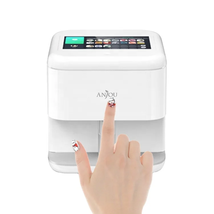 

AI easy automatic smart mini portable nails printer 3d machine sale wifi polish digital art nail printer