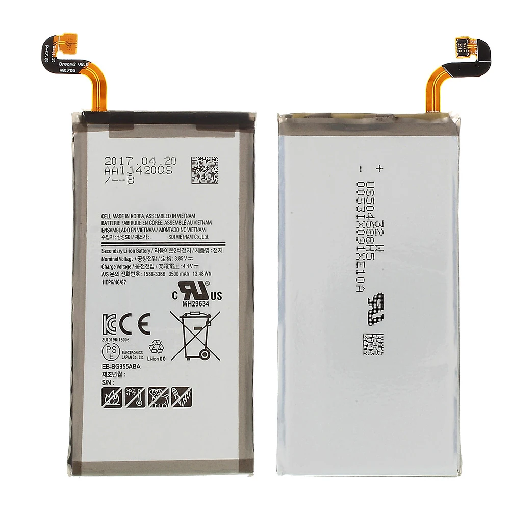 

IPARTS EXPERT Battery Part for Samsung Galaxy S8 Plus G955 Phone Battery 3500mAh EB-BG955ABA