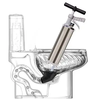 

Factory direct sales pneumatic stainless steel pipe manual drain cleaner