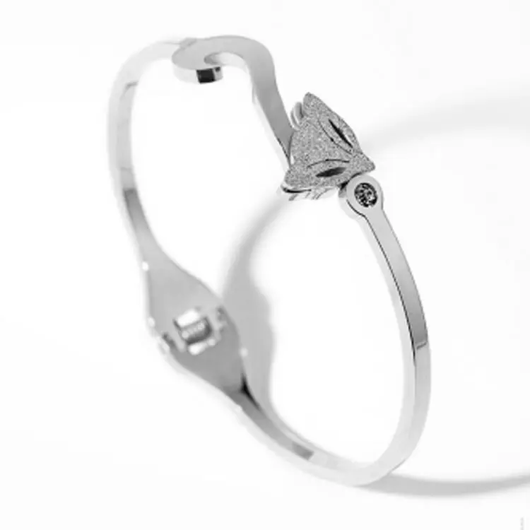 

Factory Wholesale Jewelry Ladies Gold-plated Jewelry Accessories Stainless Steel Animal Fox Bracelet