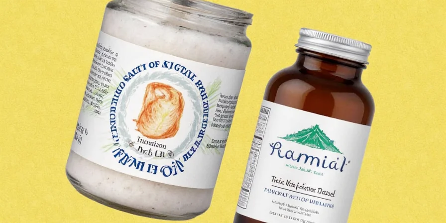 Comparison photo of various specialty salts side by side