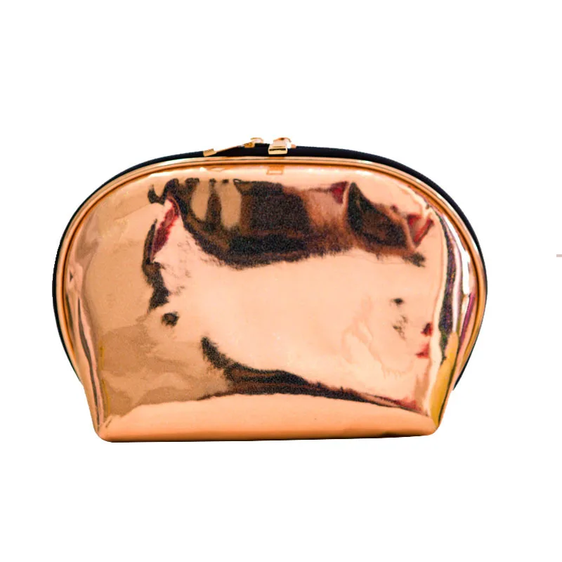 

Plain Beautiful Pu Pouch Case Makeup Cosmetic Bag For Woman, Picture