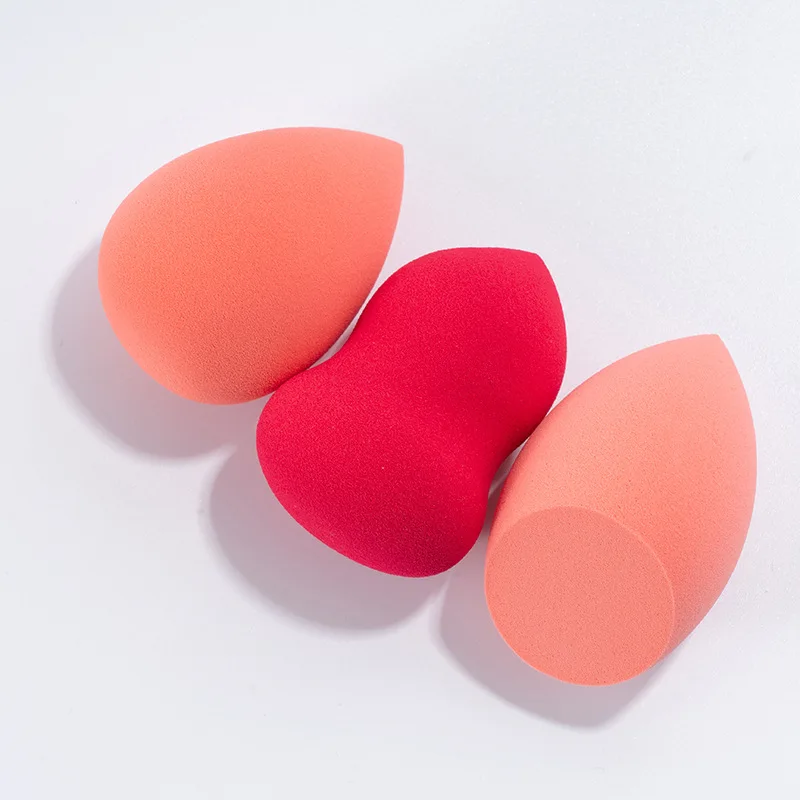 

2021 Soft Wholesale Beauty Cosmetic Teardrop Cutting Latex Free Makeup Sponge Blender