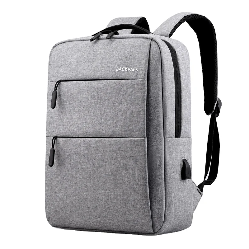 

Waterproof Business Backpack Multi-pockets Anti-theft Slim Durable Laptop Backpack With USB Charging Port Backpack For Men, Any colors available