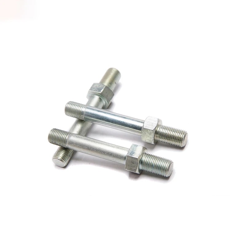 Factory Manufacturer Manifold Bolt Stud And Nut Double End Stud Bolts