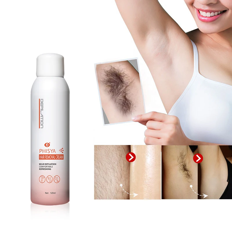 

Hair Growth Inhibitor Armpit Legs Arms Painless Hair Remover Sprays Nourishes Repair Care Hair Removal Spray For Man And Women