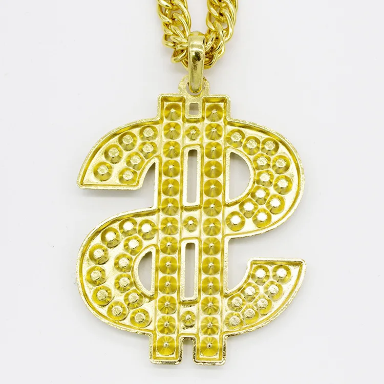

Dollar Sign Square Men Hip Hop Jewelry Sets Necklace 18k,women Hip Hop Chain Necklace 2021 Pendant Necklaces Gold Popcorn Chain
