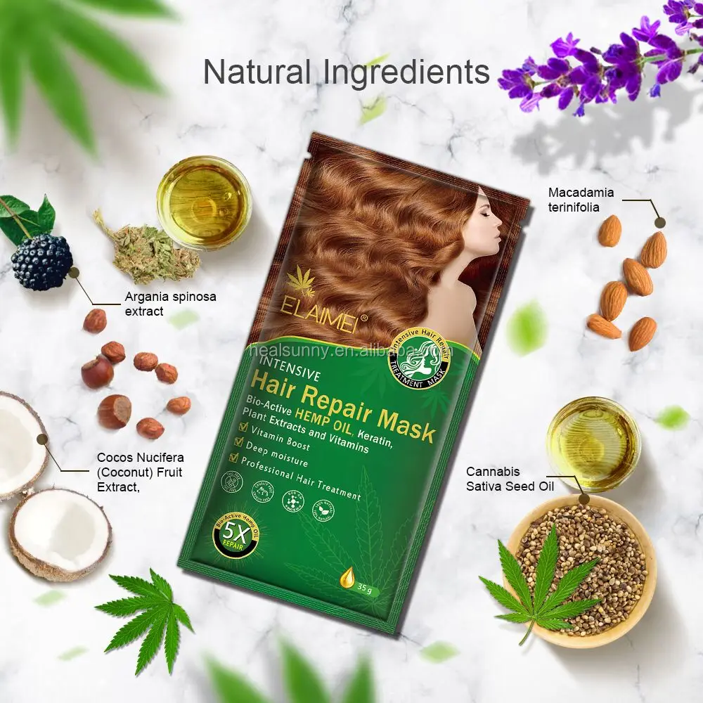 

Nourishing & Moisturizing Hair Mask Hair Treatment Sheet Mask Deep Hydrating Mask