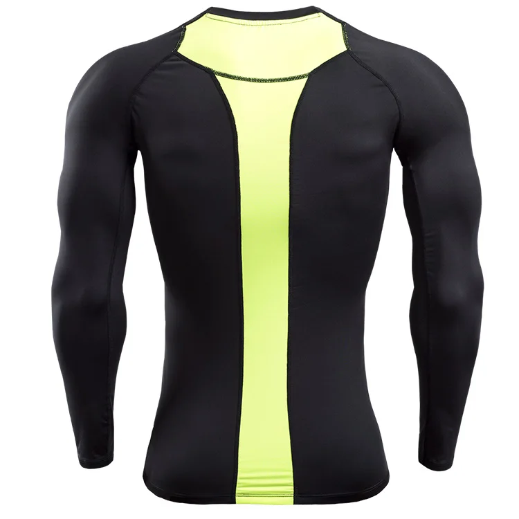 

2021 long sleeve muscle sport gym t shirt /side slits gym t shirt
