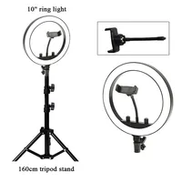 

Led Ring Light Manufacturer 15w 10"; Led Ring Lamp Makeup For Photography Studio Makeup Beauty Artist Light