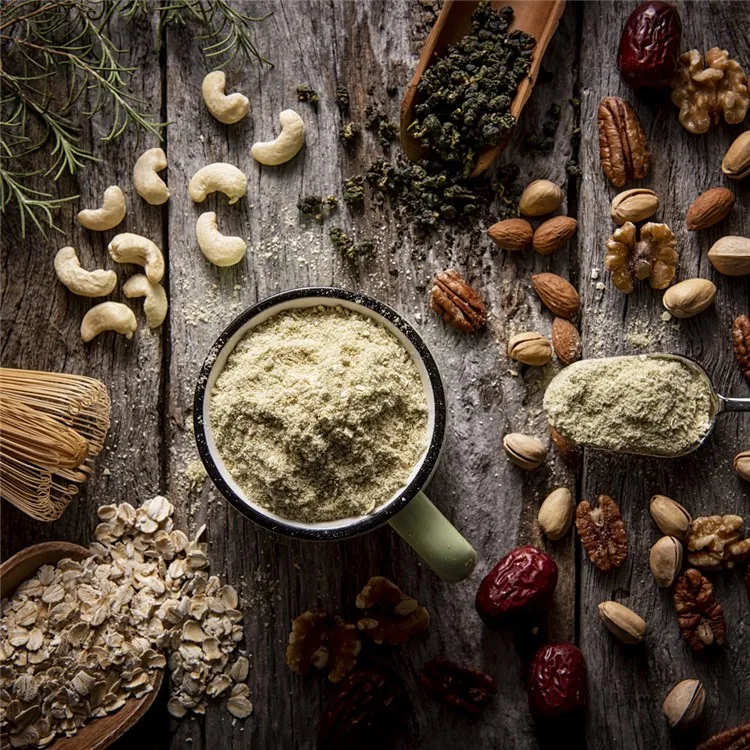 
Free Sample Sesame Brown Rice Oat Black Sesame Almond Walnut Cashew Pecan Pistachio Probiotic Buckwheat Foxtail Millet Quinoa 