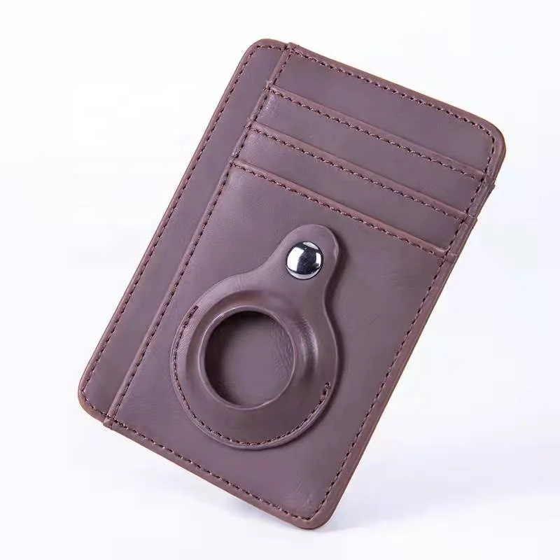 

Airtag GPS Wallet Tracker Bifold Slim Men's Leather Case Wallet Rfid Leather Wallet Airtag Card Holder