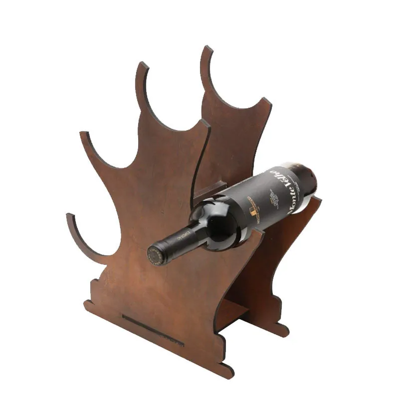 

Hot sale wooden wine rack display wine rack, Wood color