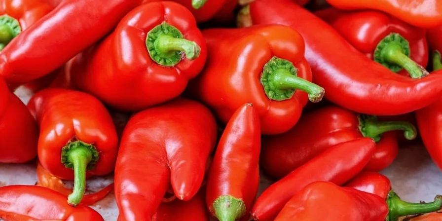 Chart comparing heat levels of different peppers
