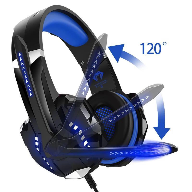 

Amazon Best Seller G9000 Stereo Gaming Headset Rgb Computer Gaming Headphones Support Custom Oem