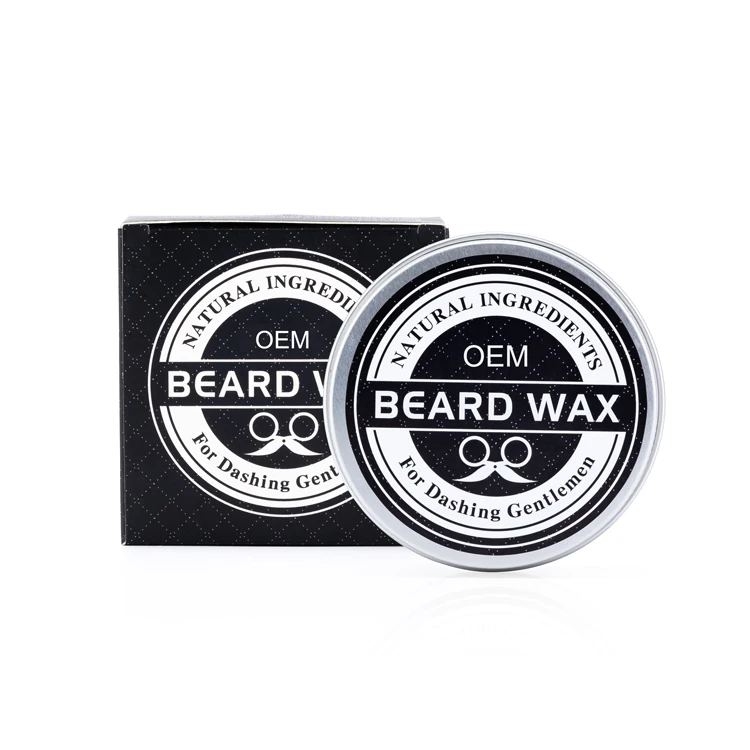 

Custom Logo OEM/ODM Wholesale Private Label Natural Organic Care Beard Wax Balm, Pale yellow