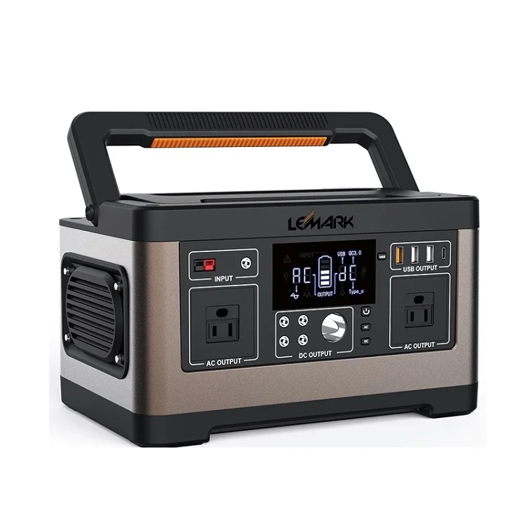 

Lifepo4 500w Portable power station 1000w solar camping power station