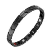 Healing Magnetic Bracelet Men/Woman 316L Stainless Steel Health Care Elements Black Bracelet Hand Chain