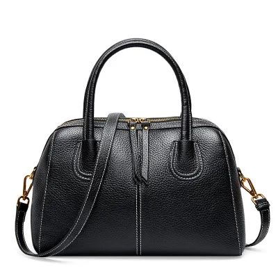 

Fashion Calfskin Genuine Leather Handbags For Women 2020 Brand Ladies Tote Hand Bags Direct Buy China, Black/green/brown/ladies tote hand bags