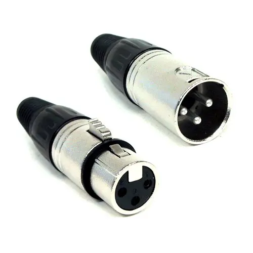 

Xlr Splitter Cable 3 Pin Xlr Male / Plug To Dual 2 Xlr Female / Sokect Microphone Cable Y-adapter Balance Audio Mic Cable