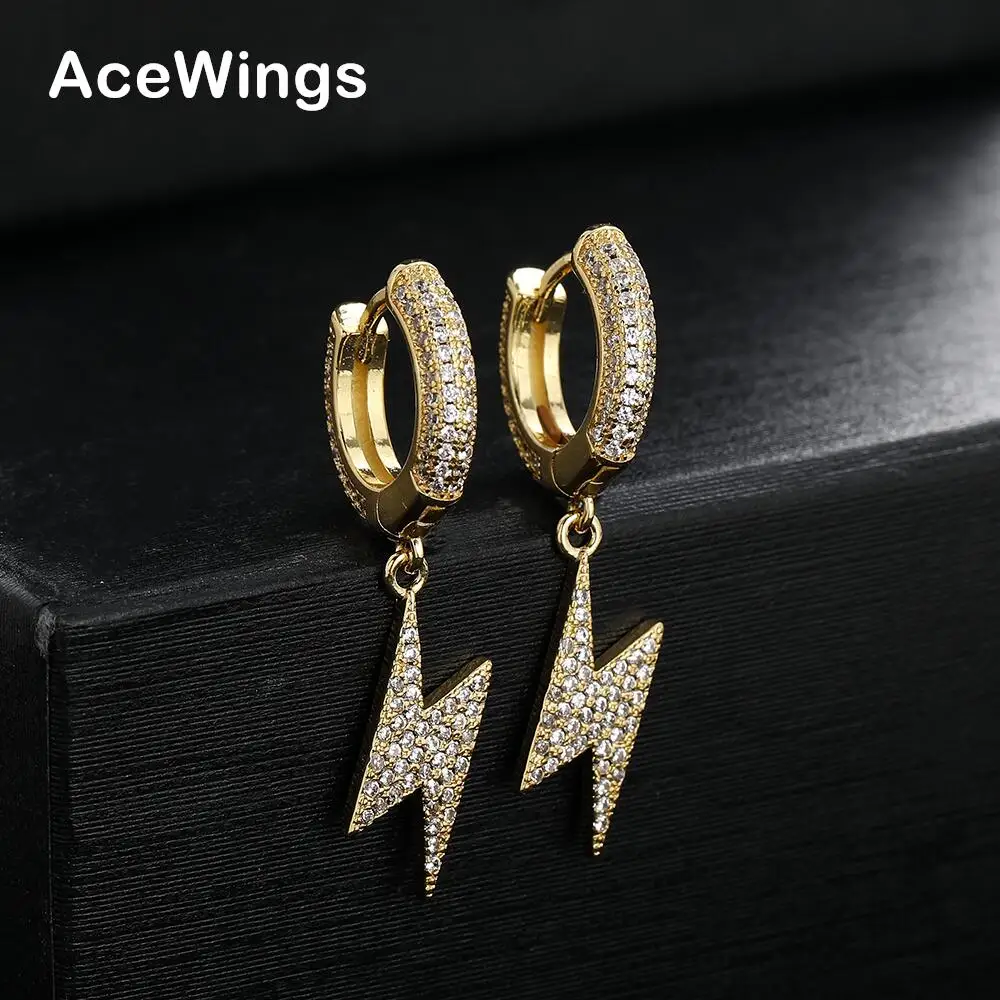 

E076 Men And Women Drop Earrings Hip Hop Stud Earring Fashion Jewelry Gift