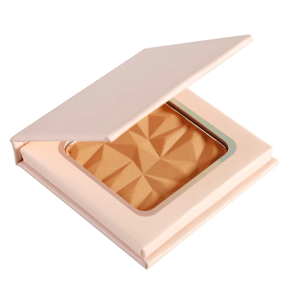 

4 Colors Optional Monochrome Diamond Portable Contour Palette Private Label Customized Three-color Packaging Bronze, 1 color