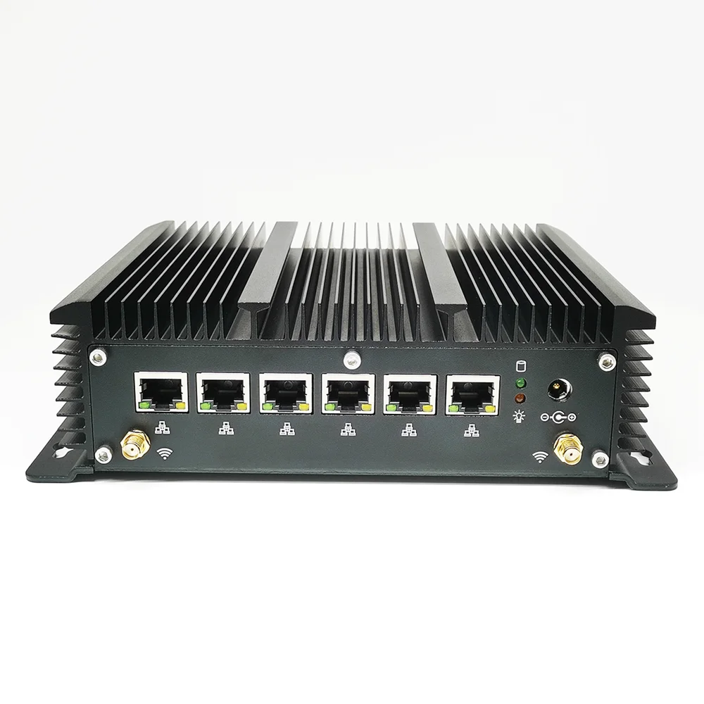 

Topton Fanless Mini PC Core i5 10210U 6 LAN Gigabit Ethernet AES-NI 4*USB3.0 COM Firewall Router Pfsense Computer