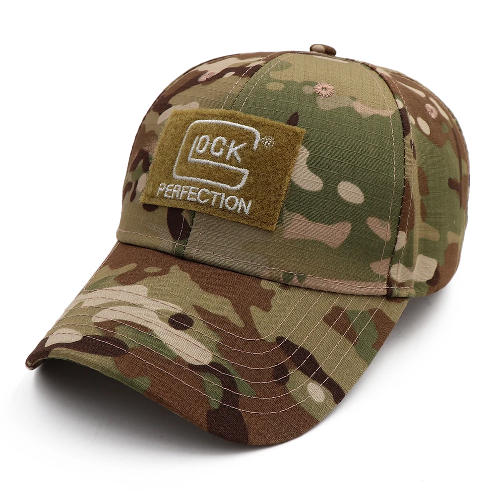 

Tactical Adjustable Caps Glock Shooting Sports Baseball Cap Fishing Caps Men Outdoor Jungle Hat Fashion Hiking Casquette Hats, Multi-colors