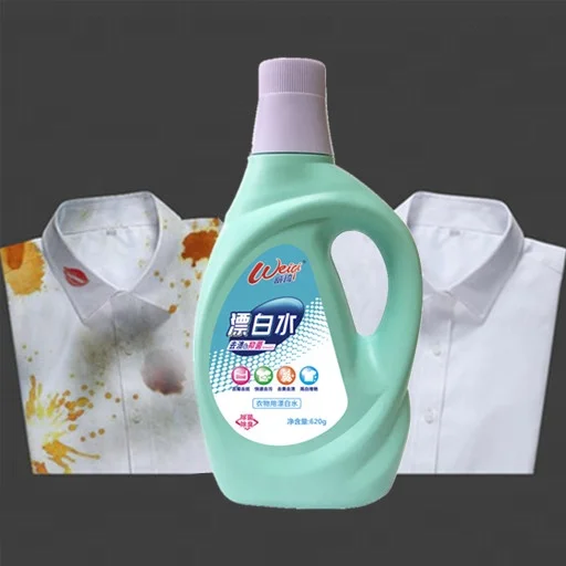 

New Design Popular Apparel Laundry Detergent Eco-friendly Clothes Remove Stain Bleach Liquid, Green