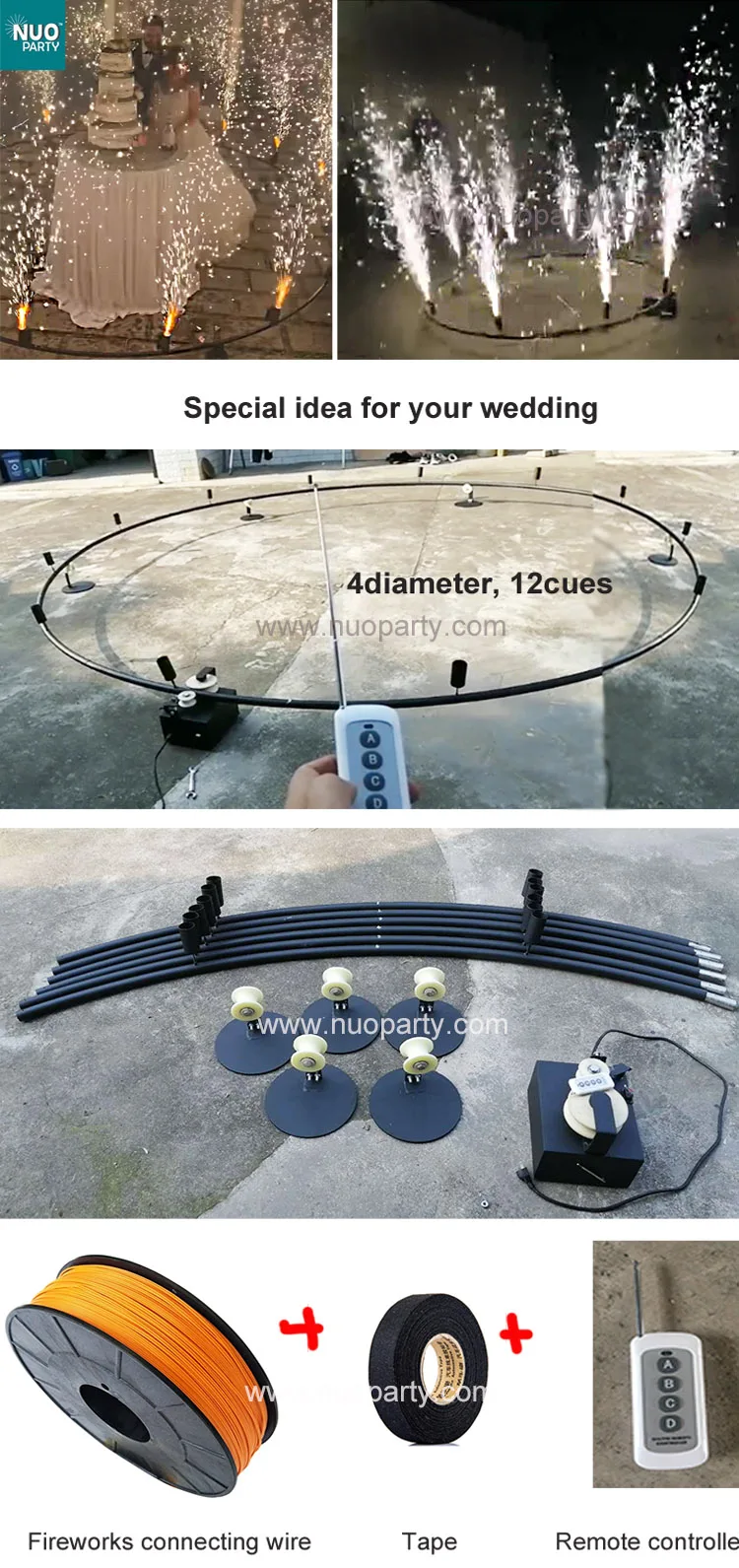 360 Degree Spinning Coly Pyrotechnic Fireworks Firing System Buy 360