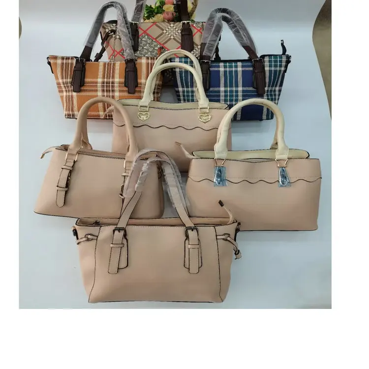 

4.68 Dollar Model A8-009 PU Leather Good Quality Softy handbags ladies with different colours, Mix
