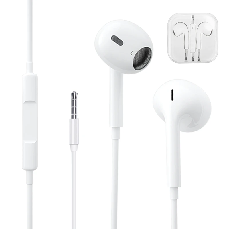 

promotion in-ear 3.5mm handsfree head phones in ear sport earphones handfree wired headphones