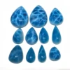 Larimar Assorted Pear and Tear Drop Cabochon Gemstone for Jewelry