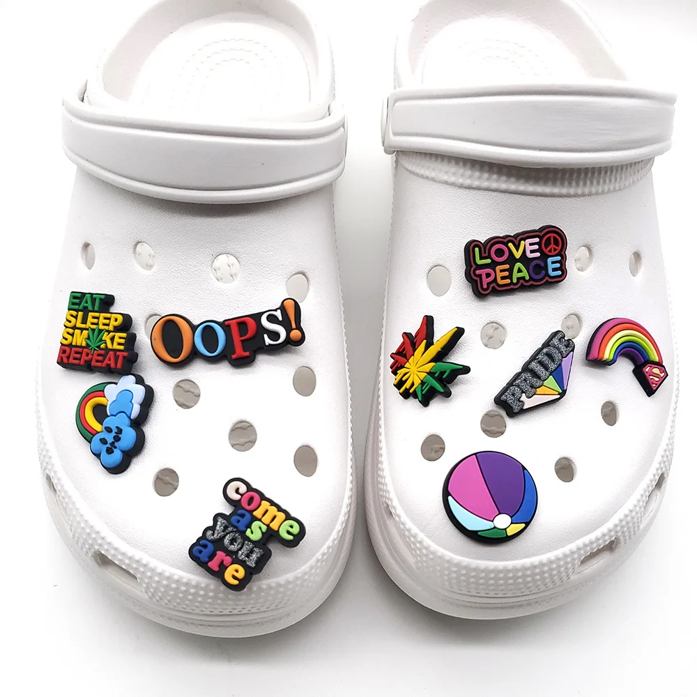

Hot selling cartoon shoes designer charm charm clogs accessories, As picture/custom
