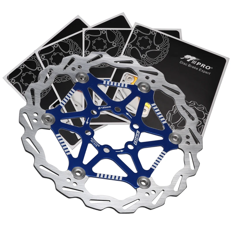 

PRO R01 Hot Selling Quality Alloy Stainless Steel Mountain Ebike Hydraulic Bicycle Wheel Disc Brake, Black/blue/gold/red