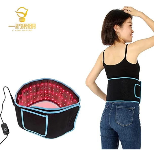 

US stock Free ship Red Light Therapy Panel For Body Pain Relief,Led 660 850nm Wearable Wrap Deep Therapy Belt, Black