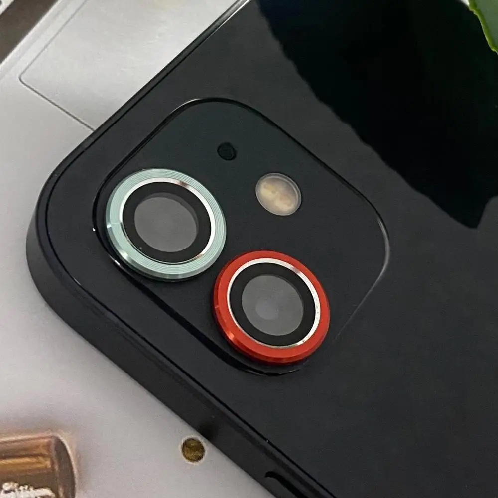 

Metal camera lens protection ring for iPhone 12, iPhone 11 with high quality