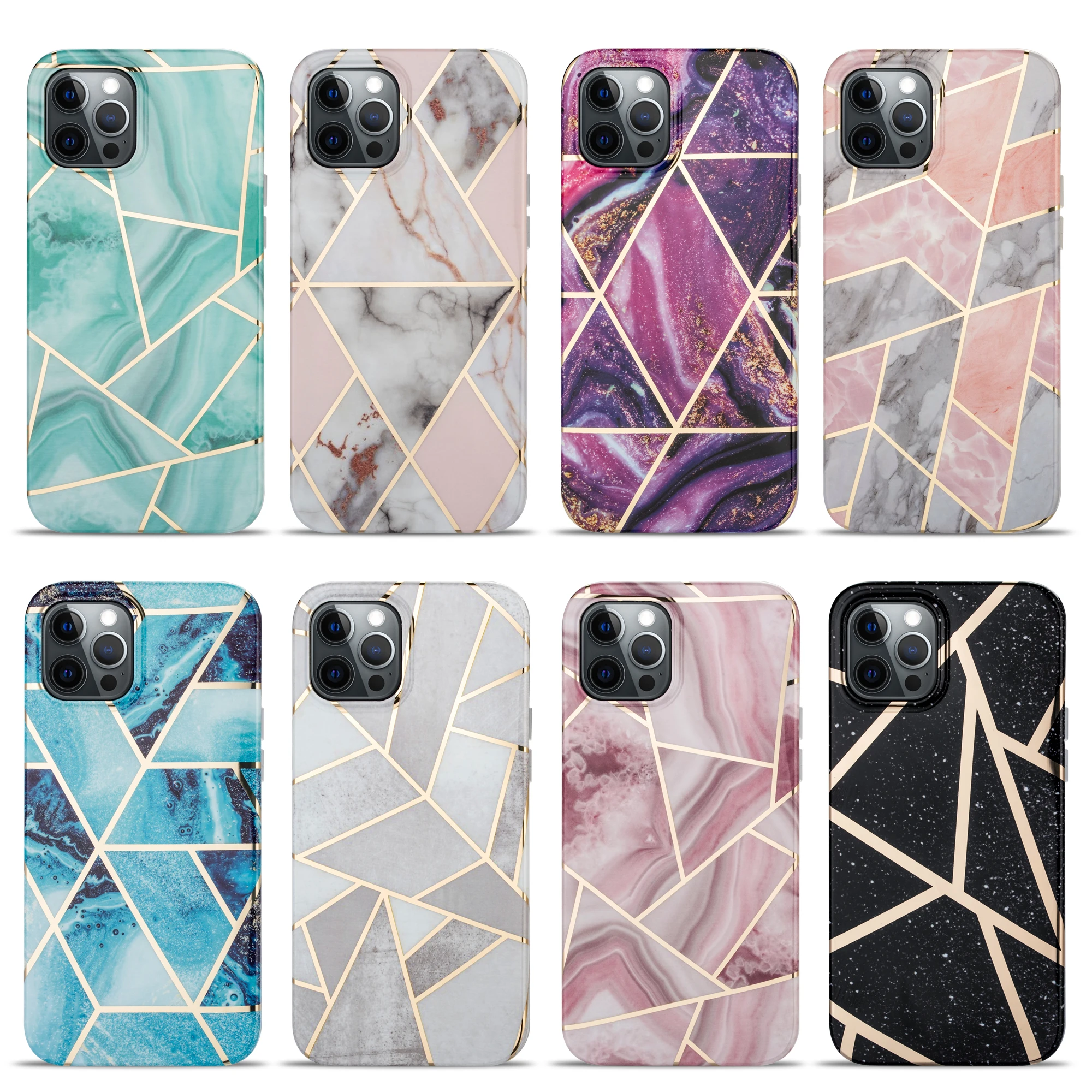 

Custom Luxury TPU Marble Phone Case For iphone 11 Marble Mobile Cover For iphone 12