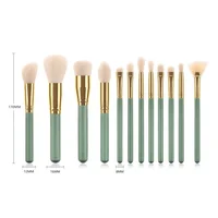 

Beautiful 12 Pcs Makeup Brush Set Private Label Foundation Brushes Factory Makeup Brush Set Wholesale