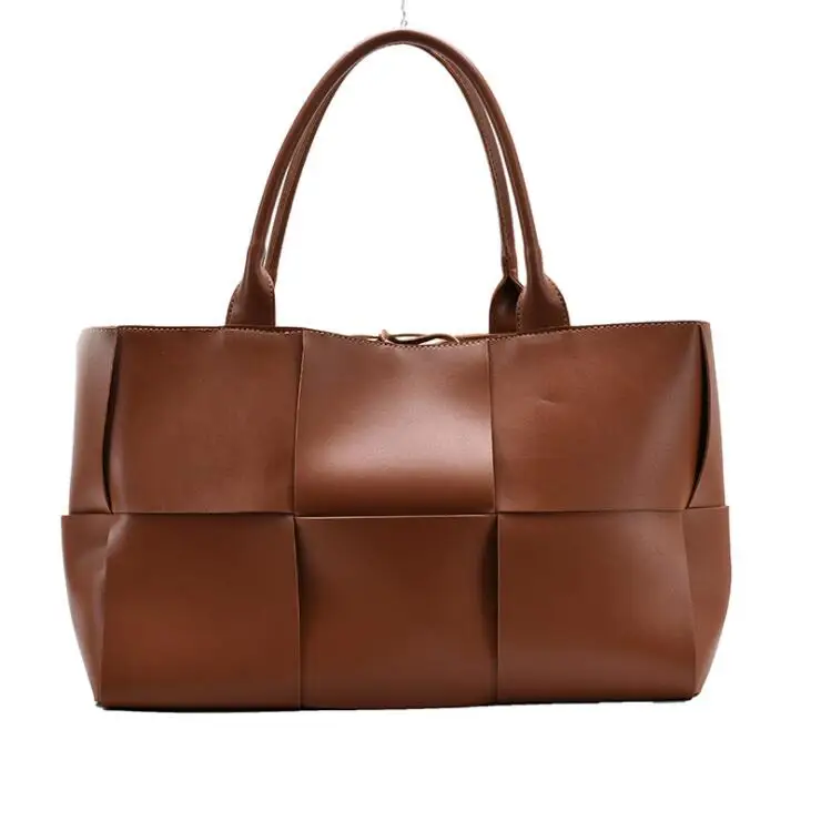 

2021 Large capacity women bag fashion leather material ladies hand bag big women purse lady tote bags, 3 color