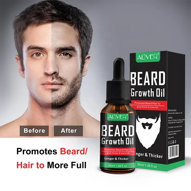 

YANMEI Private Label Organic 100% Natural Growing Vegan Mens Growth Beard Oil Smoothing Beard Oil