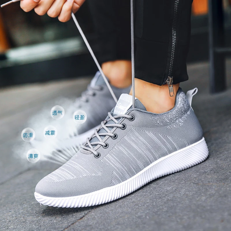 

Hot Fashion Light Breathable Outdoor Jogging Sports Shoes For Men, Red,white,black