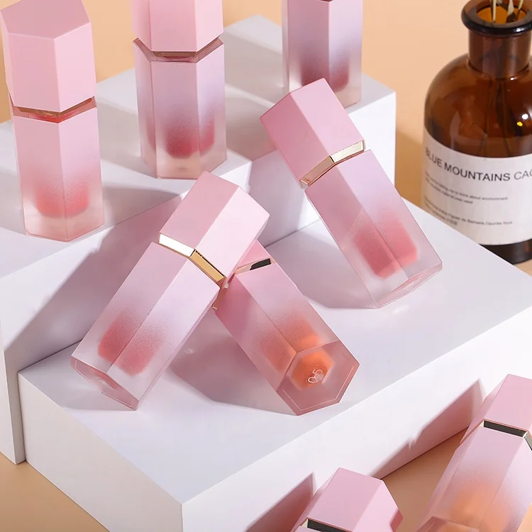 

Wholesale Long Lasting High Pigment Pink Tube Makeup Liquid Blush Cushion