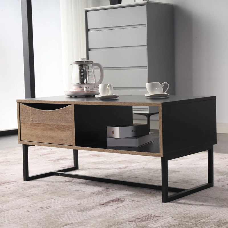 
Small wood metal sofa end coffee side table for sale living room 