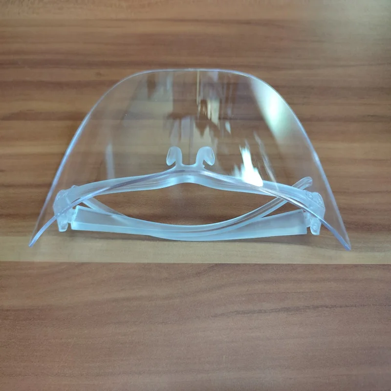 

Transparent Plastic Glasses Shield With Lens Face Glass Eye Shieldmask, 6 colors
