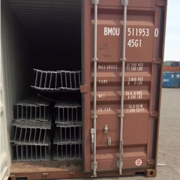 Grade 50 ASTM A36 High Strength Galvanized H Beam for Multi-Storey Building & Hangar Construction 20 Years Factory
