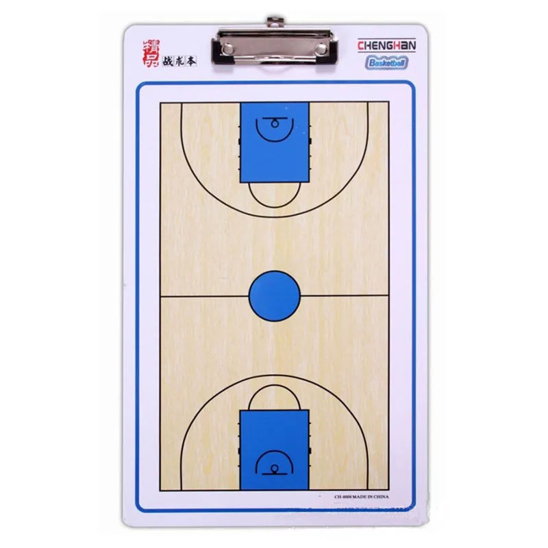 

Fyzlcion high-quality portable two-sided tactical board basketball can Erase the mark tactical board, White