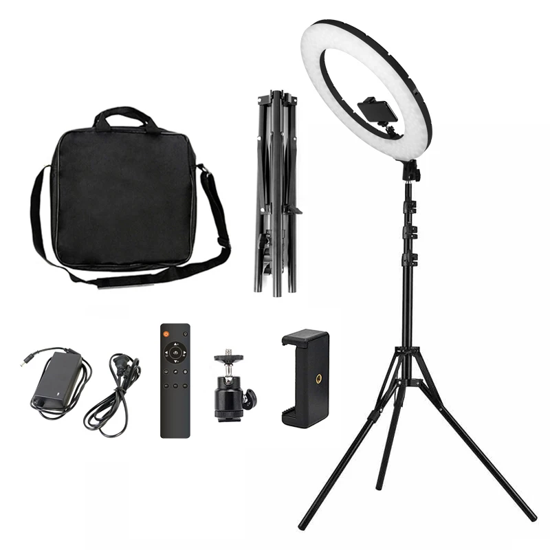 60w Video Broadcast Led Ring Light For Video 30006000k Large 18inch